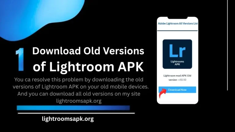 Lightroom Old version